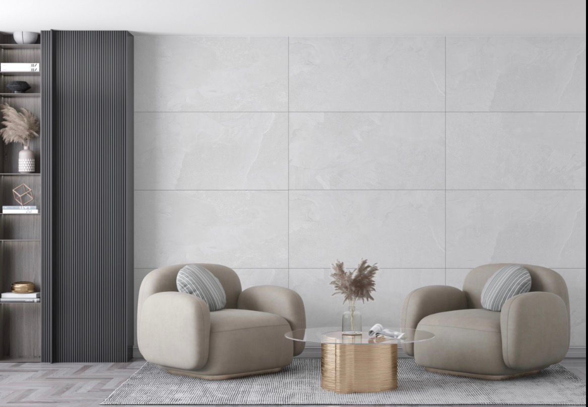 Modern living space featuring GIANNI CERAMICA premium marble tiles